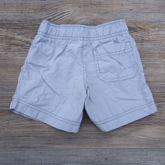 Striped Cozy Comfy Stretchy Shorts - Picture 5 of 6